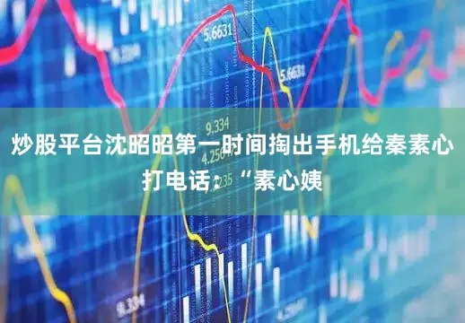 炒股平台沈昭昭第一时间掏出手机给秦素心打电话：“素心姨