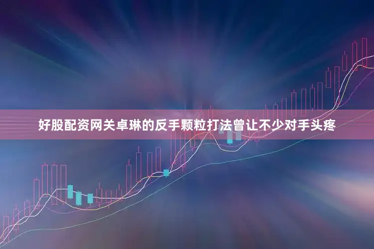 好股配资网关卓琳的反手颗粒打法曾让不少对手头疼