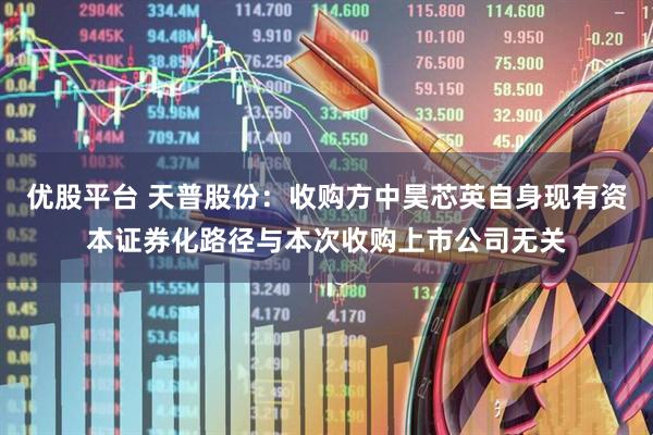 优股平台 天普股份：收购方中昊芯英自身现有资本证券化路径与本次收购上市公司无关